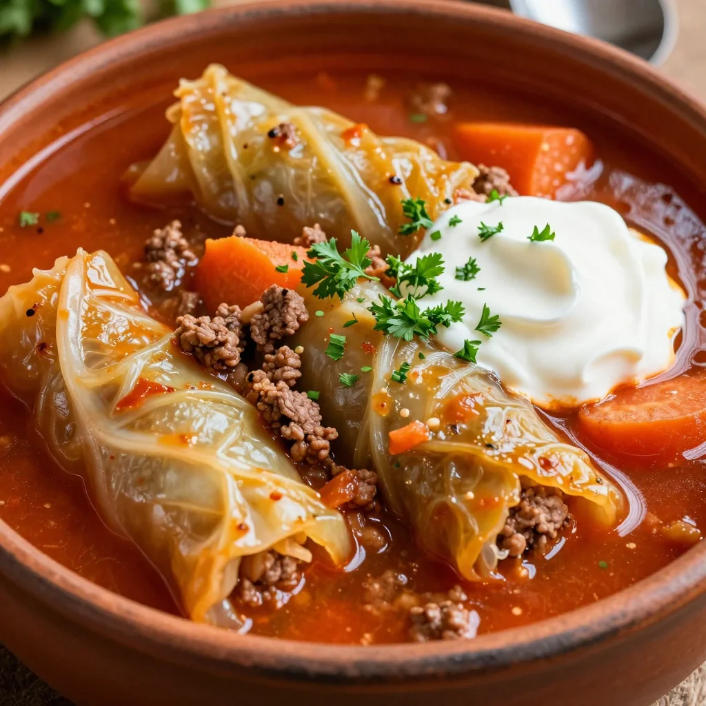 Budget-Friendly Cabbage Roll Soup That Freezes for Later