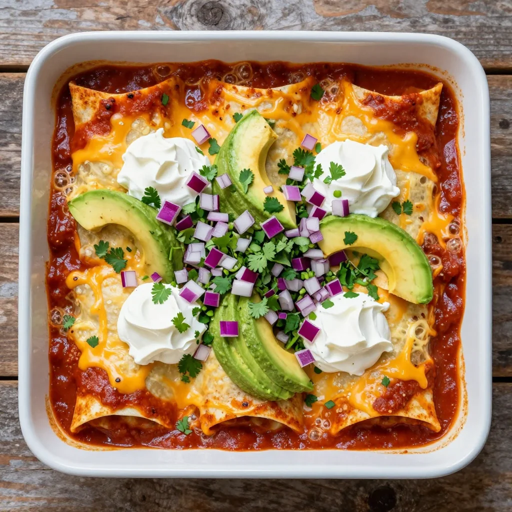 Freezer Friendly Enchiladas for a Crowd Pleaser