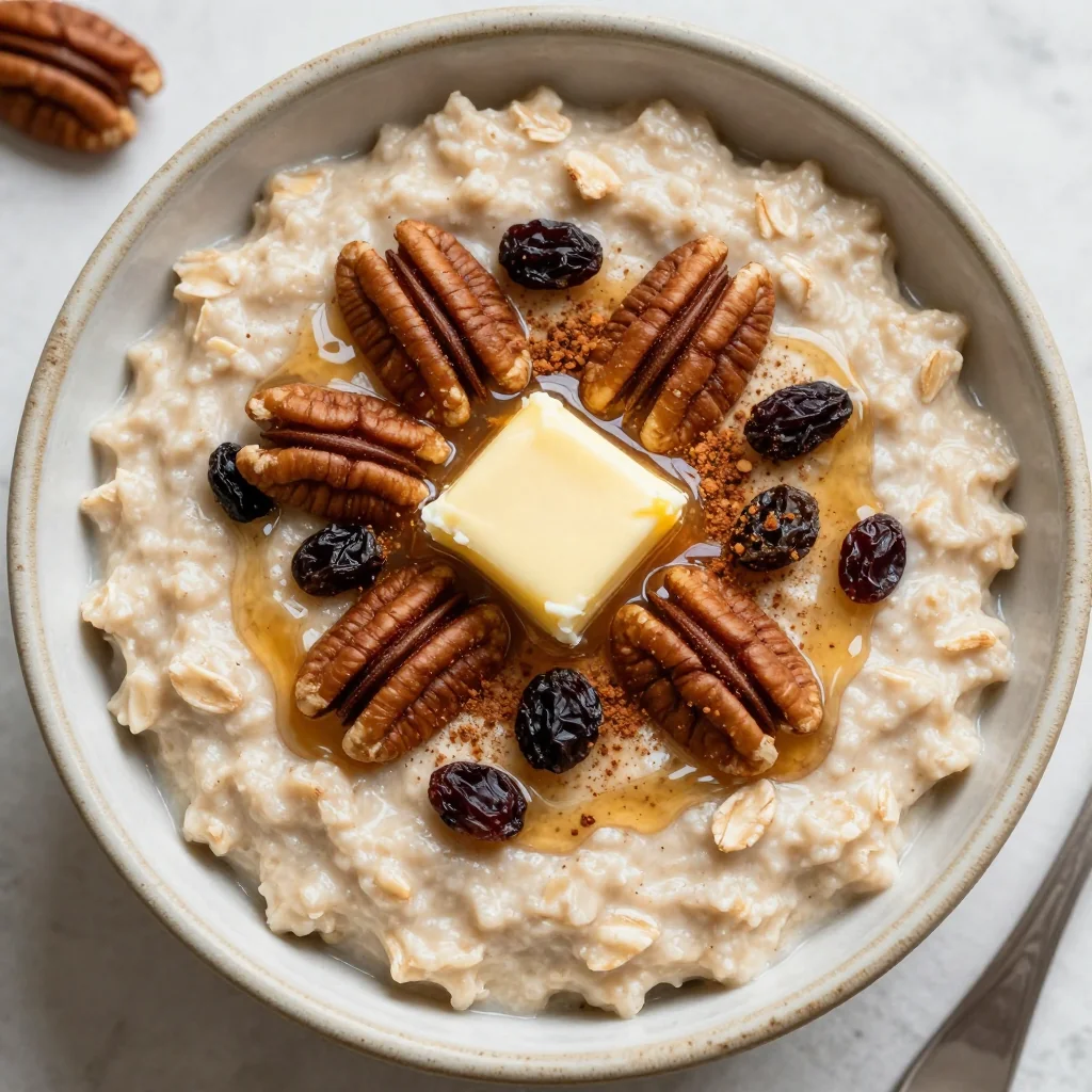 Warm Spiced Oatmeal for NFL Playoff Cold Weather Wins