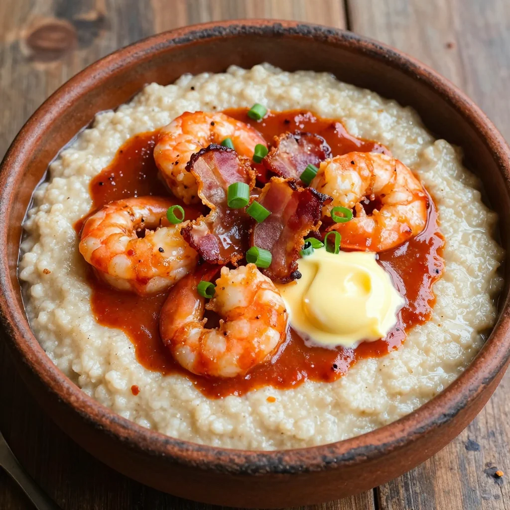 Spicy Instant Pot Shrimp and Grits for a Southern Breakfast