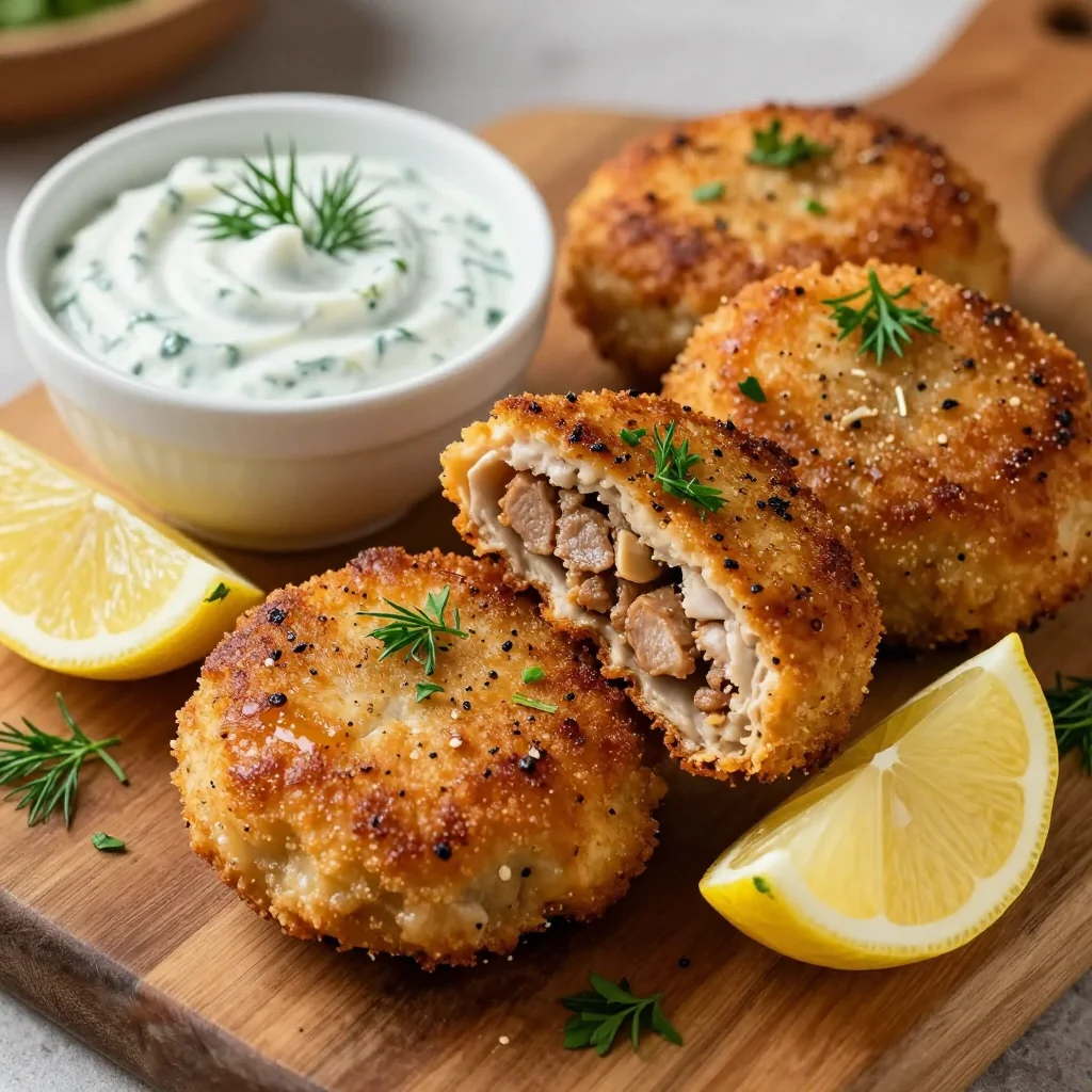 Make Ahead Chicken Patties for Healthy Lunches