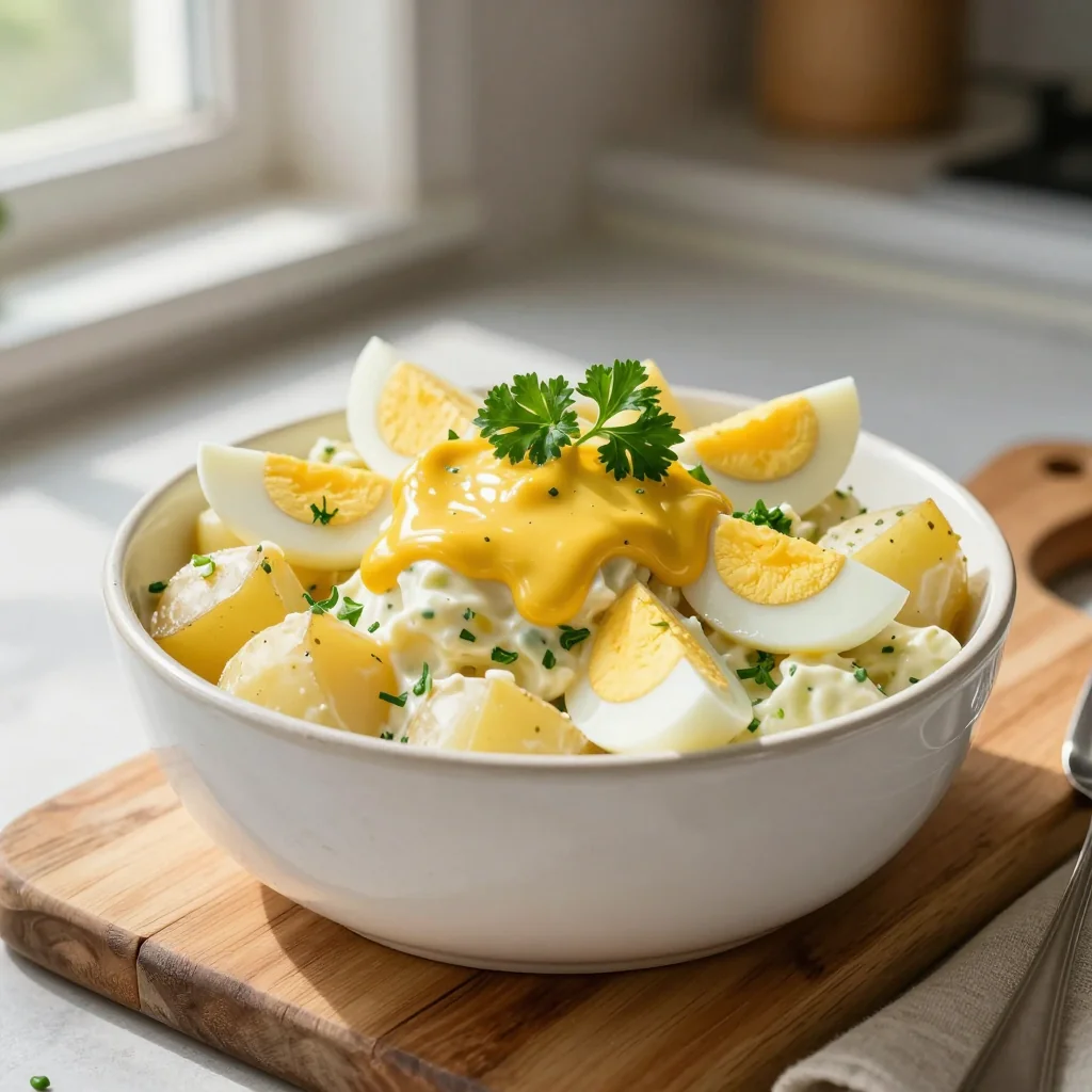 Potato Salad with Egg and Mustard Dressing