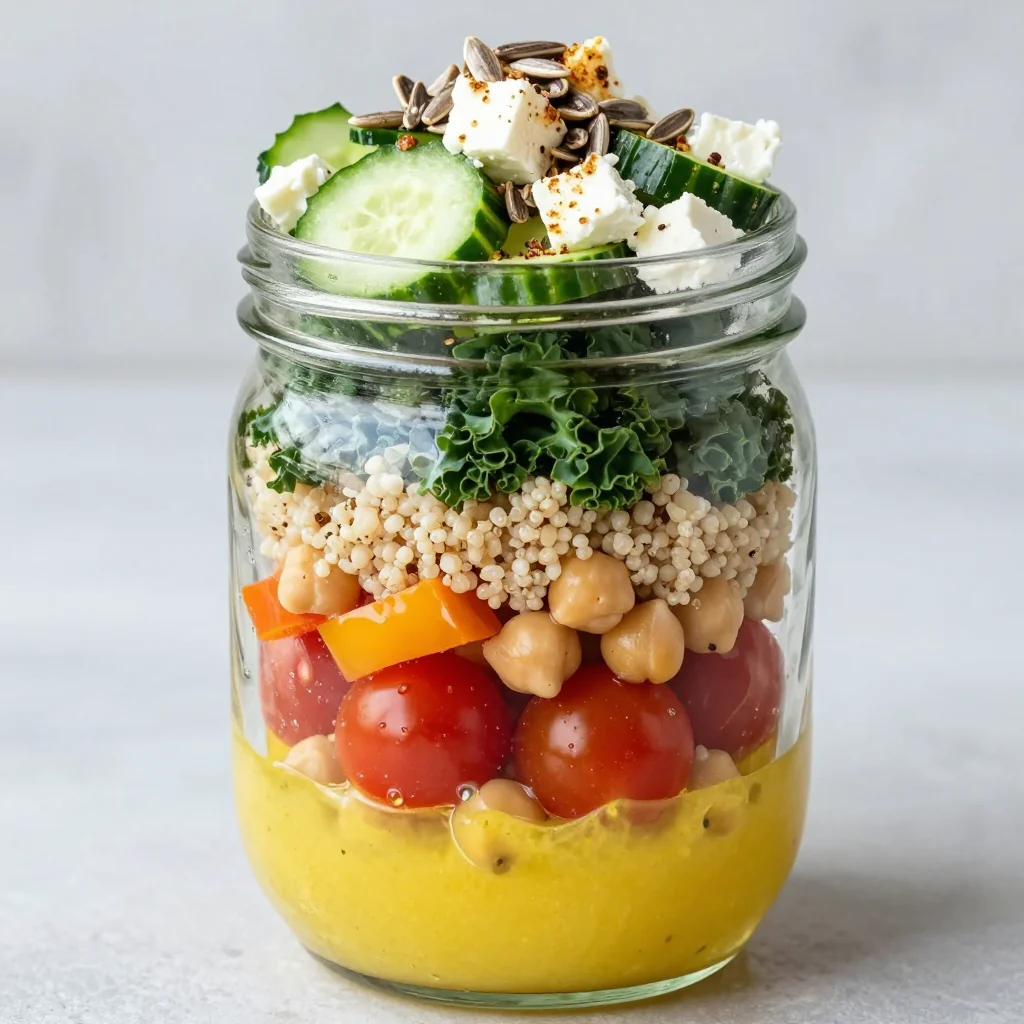 Meal Prep Mason Jar Salads That Do Not Get Soggy