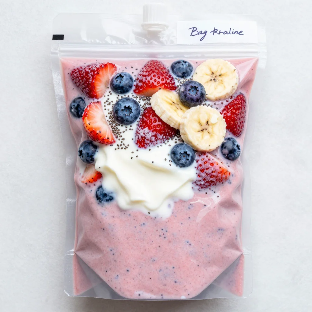 Make-Ahead Freezer Smoothie Packs For Post-Workout
