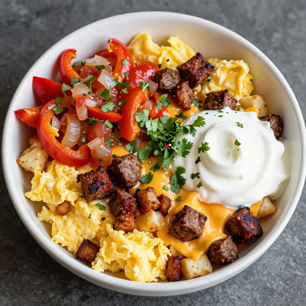 Freezer-Friendly Breakfast Burrito Bowls for Days