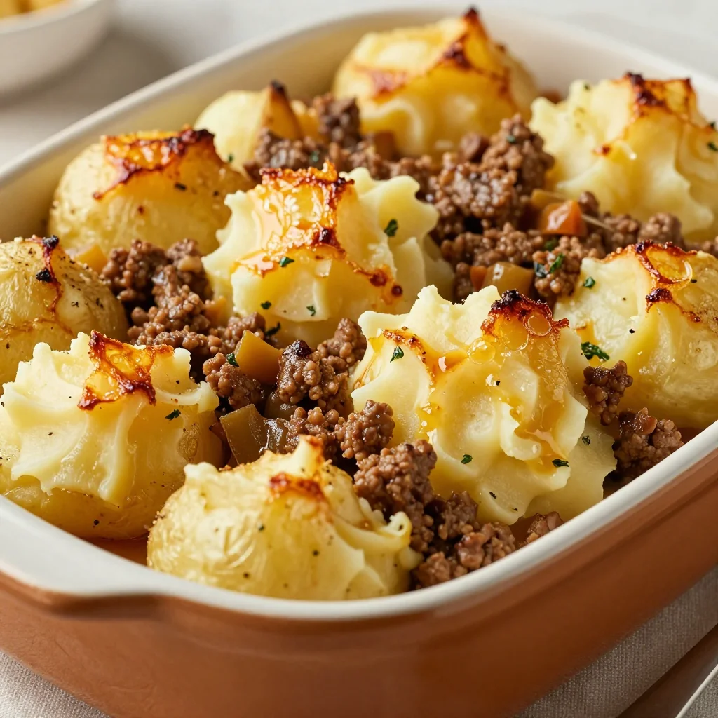 Kid Friendly Shepherd's Pie using Pantry Potatoes