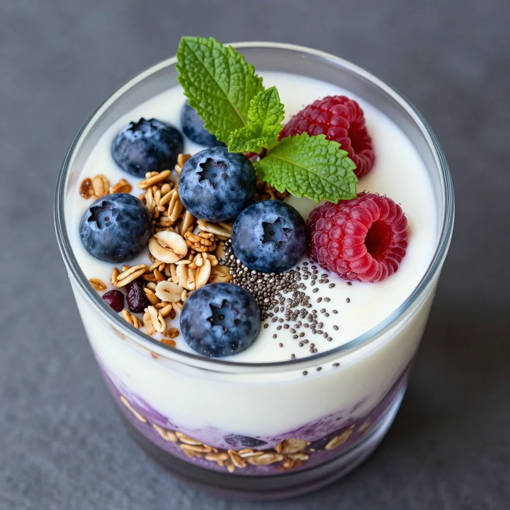 Healthy Berry and Yogurt Parfait for a Quick Breakfast