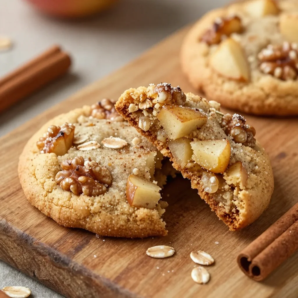 Apple Cinnamon Breakfast Cookies for a Quick Bite