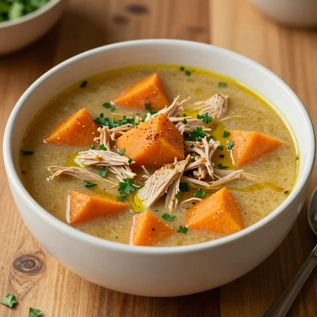 Budget Turkey and Sweet Potato Soup for MLK Day