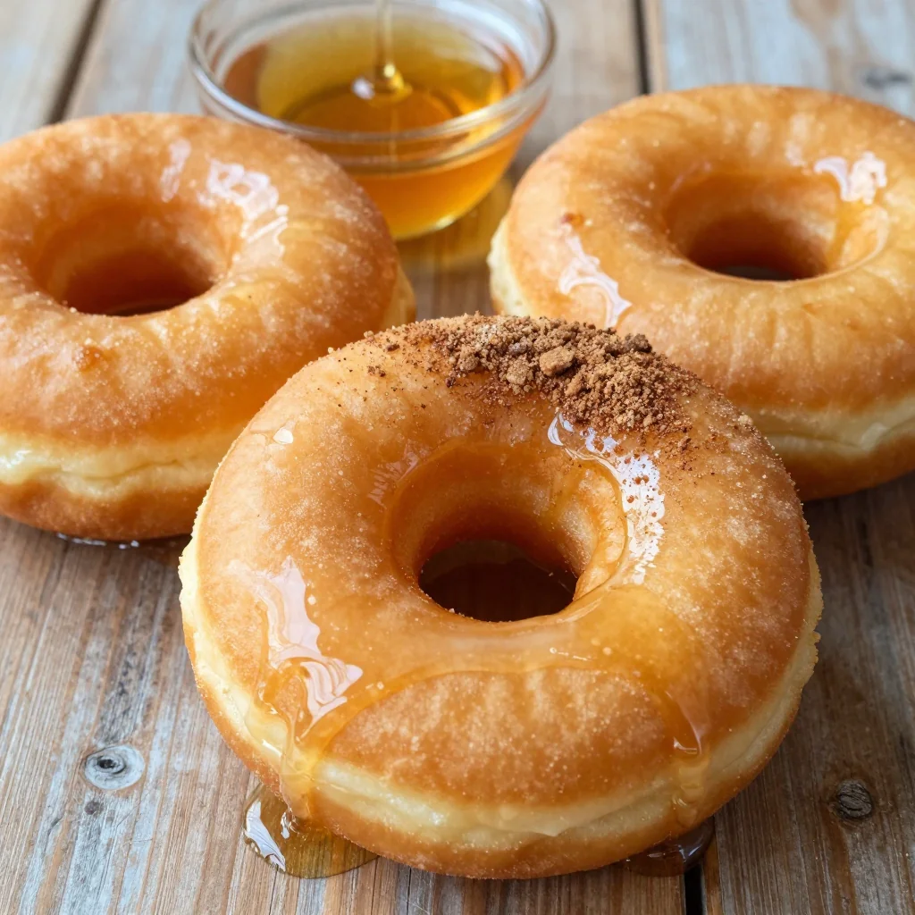 Honey Glazed Donuts From Scratch For A Sweet New Year's Treat