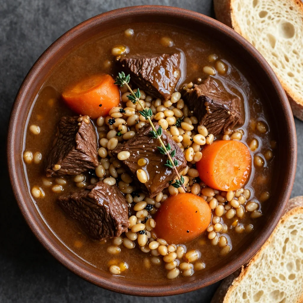 Hearty Beef and Barley Stew for Cozy Dinners