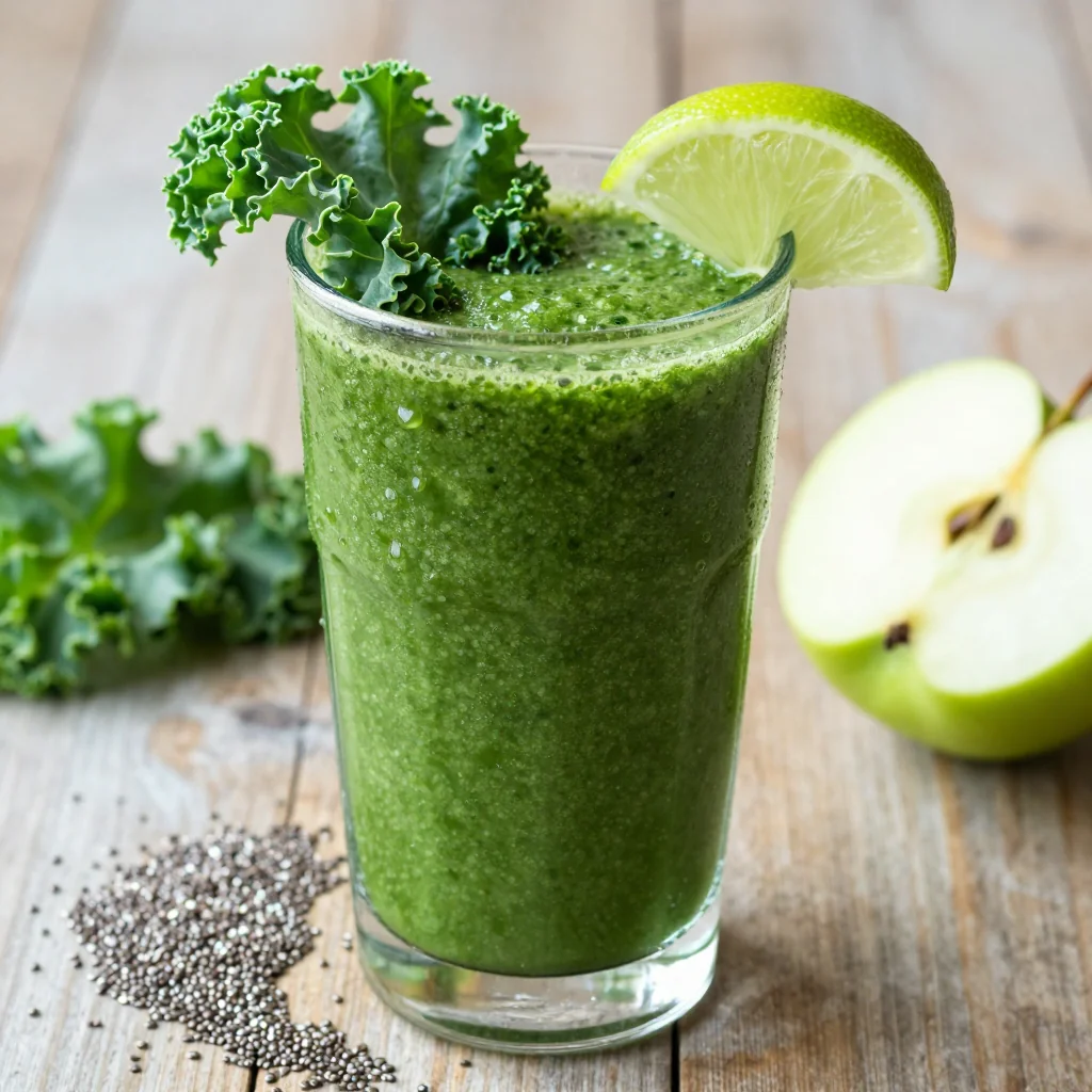 Green Detox Smoothie To Start Your Morning Refreshed