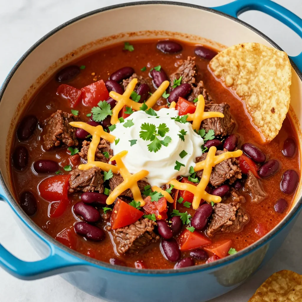 Meal Prep Beef Chili for Freezer Stock-Up and Game Day