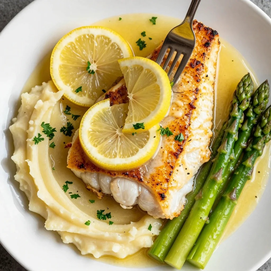 Lemon Butter Cod That Is Flaky And Delicious