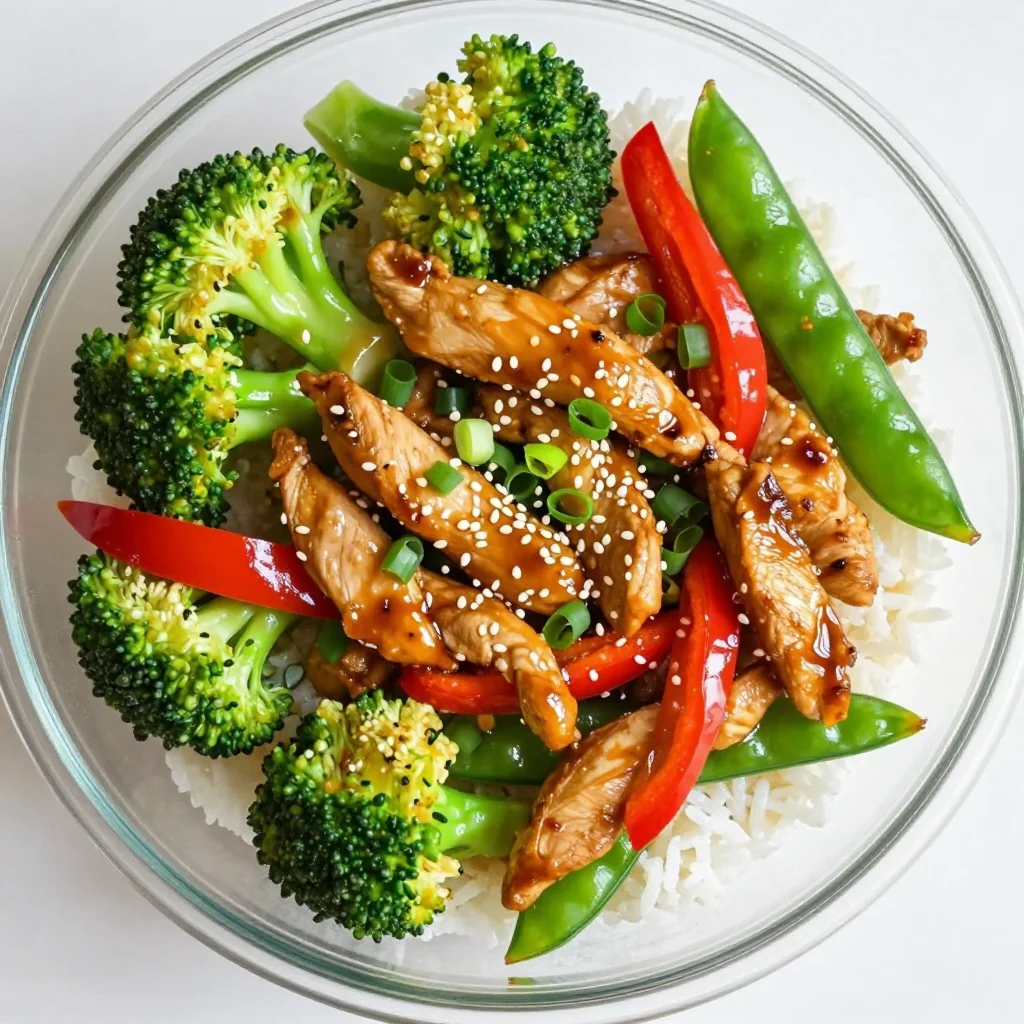 Meal Prep Chicken and Veggie Stir Fry for Bowls