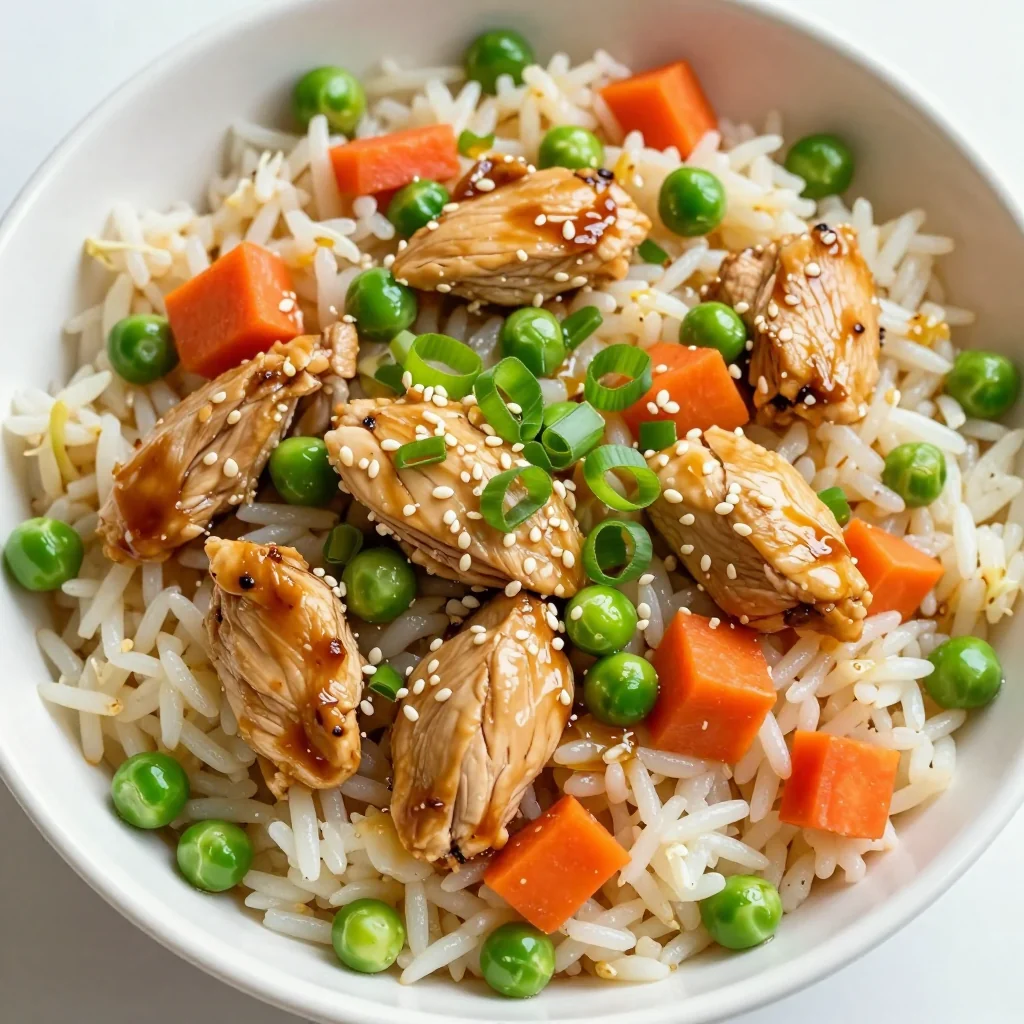 Meal Prep Chicken Fried Rice With Veggies
