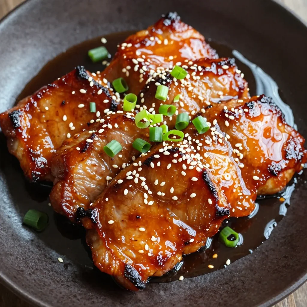 Quick Honey Garlic Pork Chops for Sweet and Savory