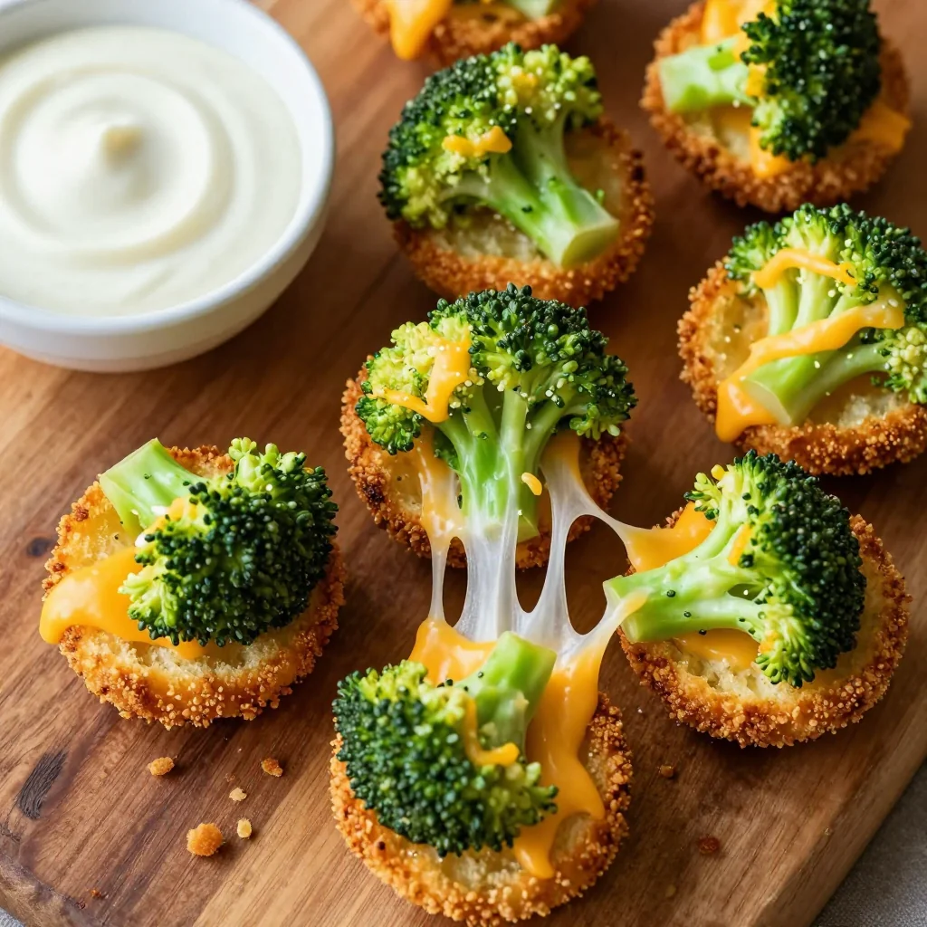 Cheesy Broccoli Bites for a Healthy Game Day Snack