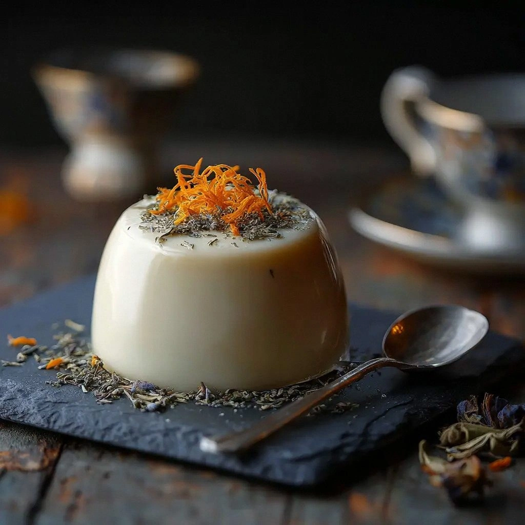 Earl Grey Panna Cotta: An Eleg