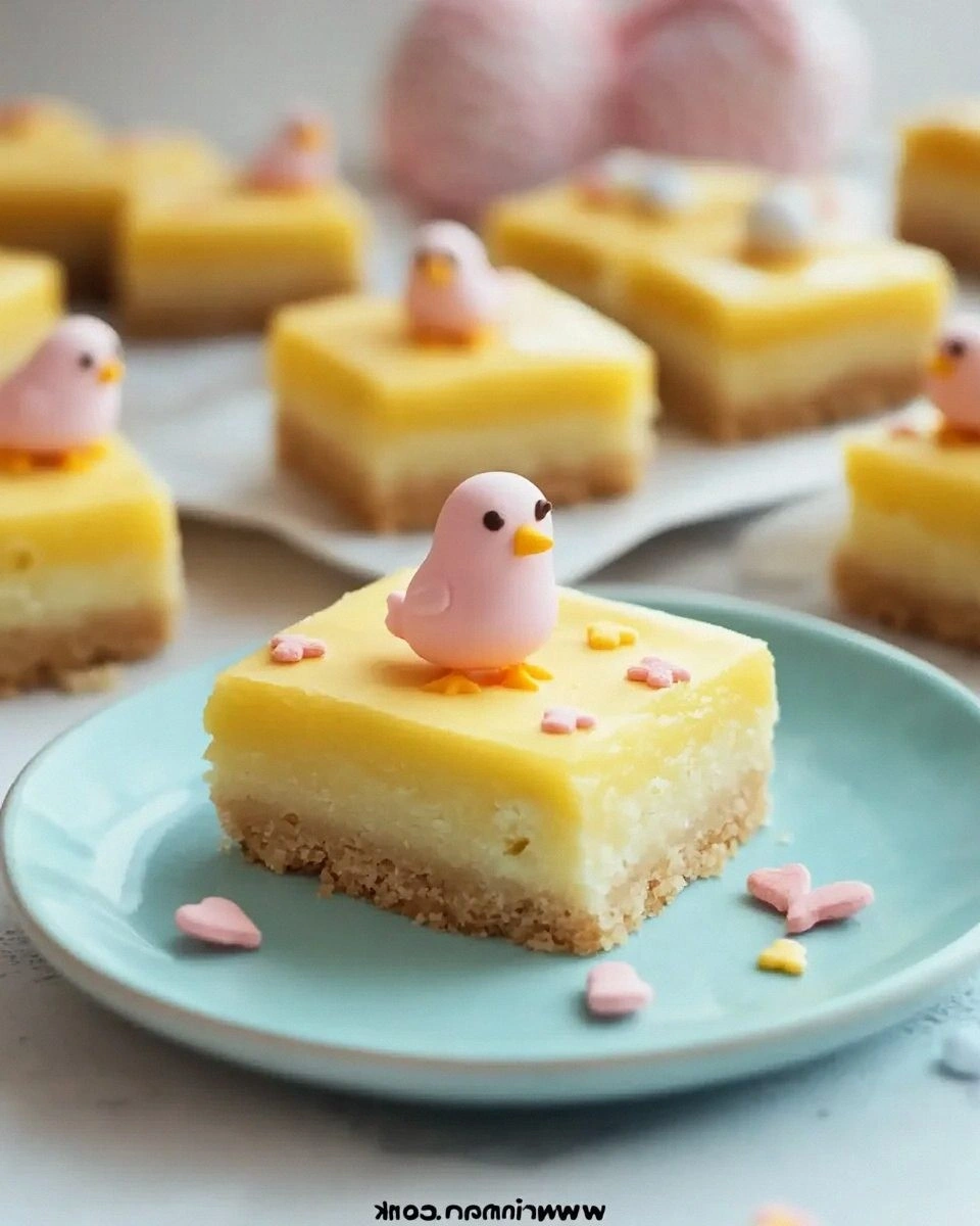 Easter Chick Lemon Bars: A Sweet Tradition with a Zesty Twist