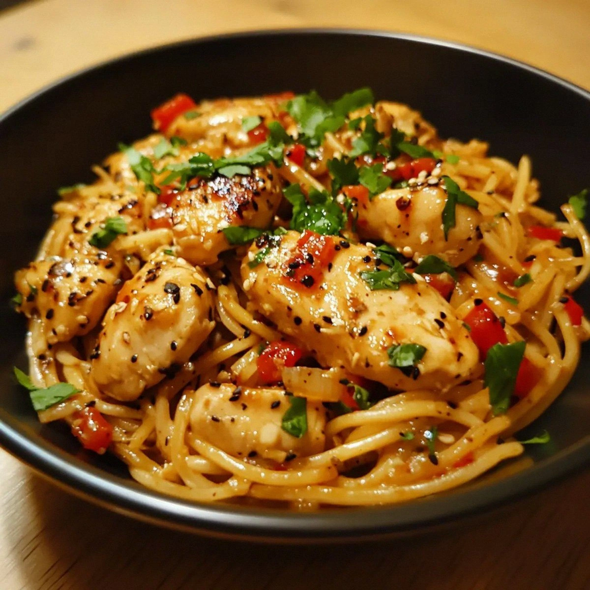 Easy 15-Minute Garlic Noodle C