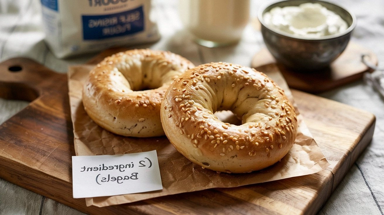 Easy 2-Ingredient Bagels