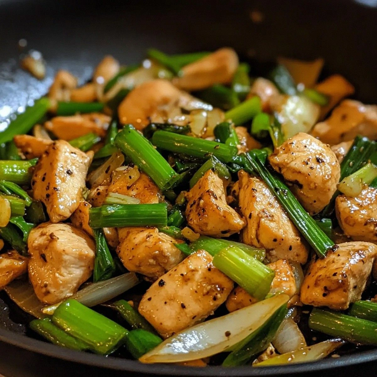Easy 20-Minute Chicken Scallio