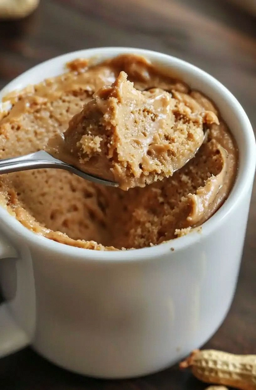 Easy 5 Minute Peanut Butter Mu