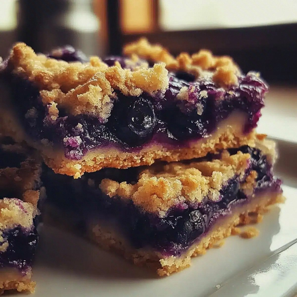 Easy Almond Flour Blueberry Cr
