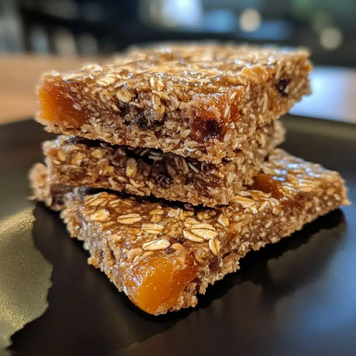 Easy Apricot Oat Energy Square