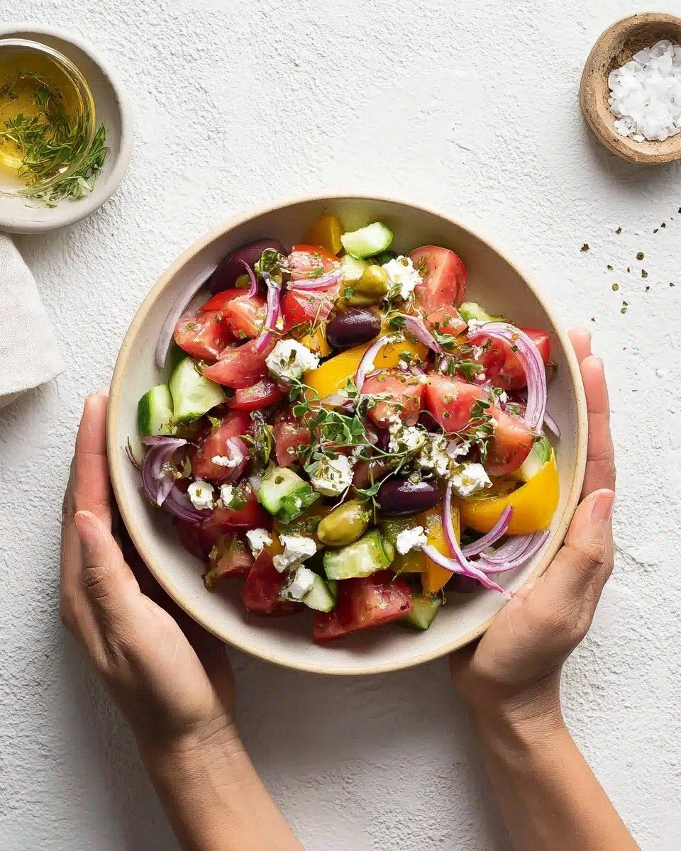 Easy & Authentic Greek Salad R