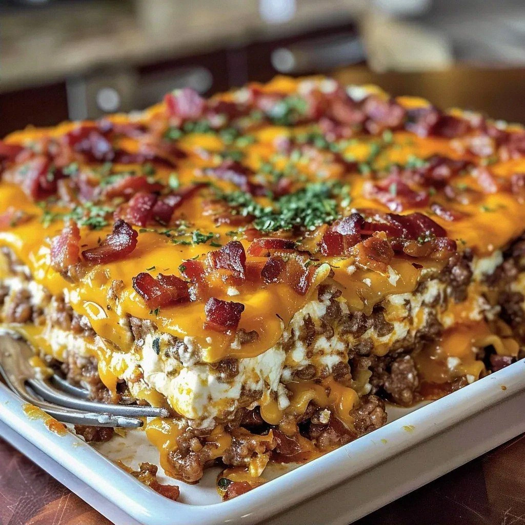 Easy Bacon Cheeseburger Sheet 