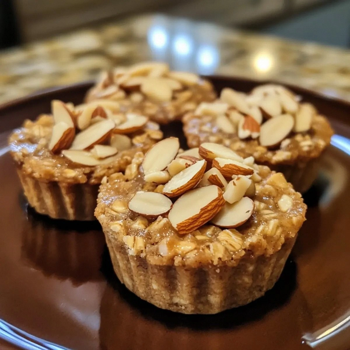 Easy Baked Banana Almond Oat C