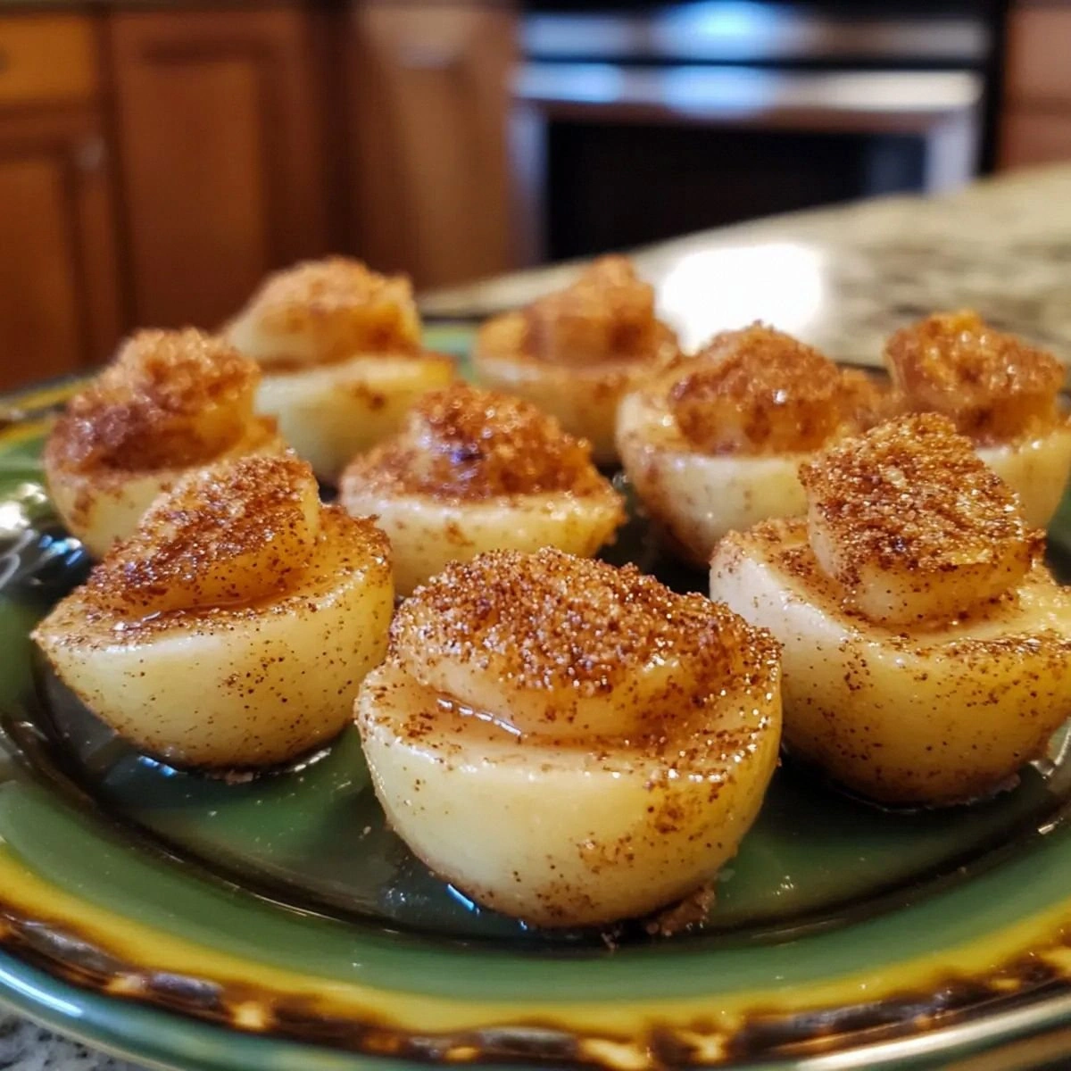 Easy Baked Cinnamon Pear Bites