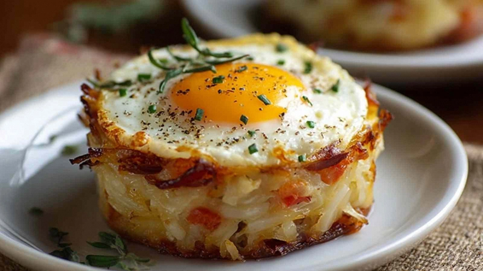 Easy Baked Eggs Napoleon Recip