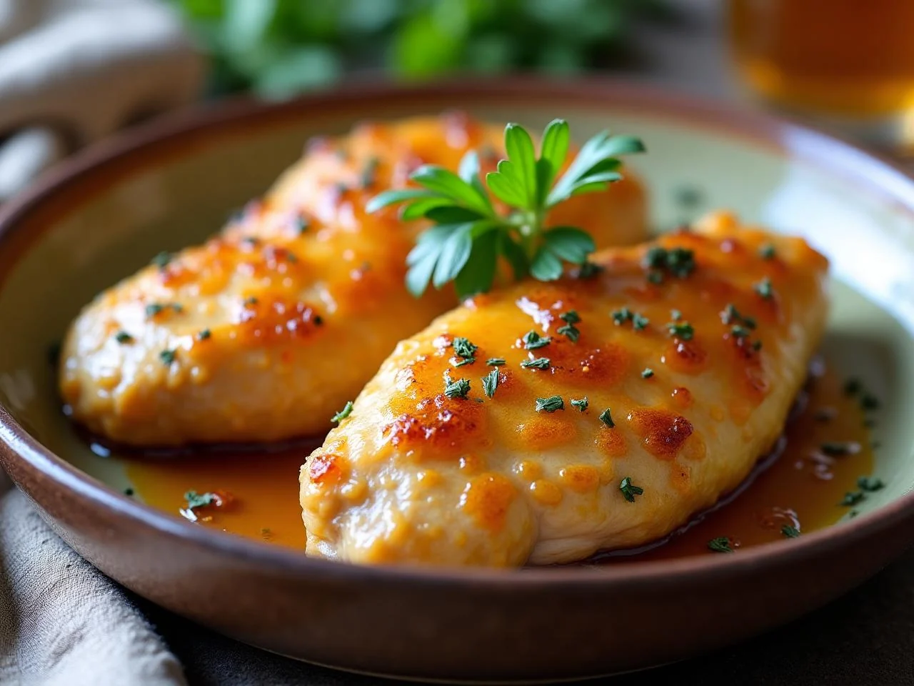 Easy Baked Honey Dijon Chicken