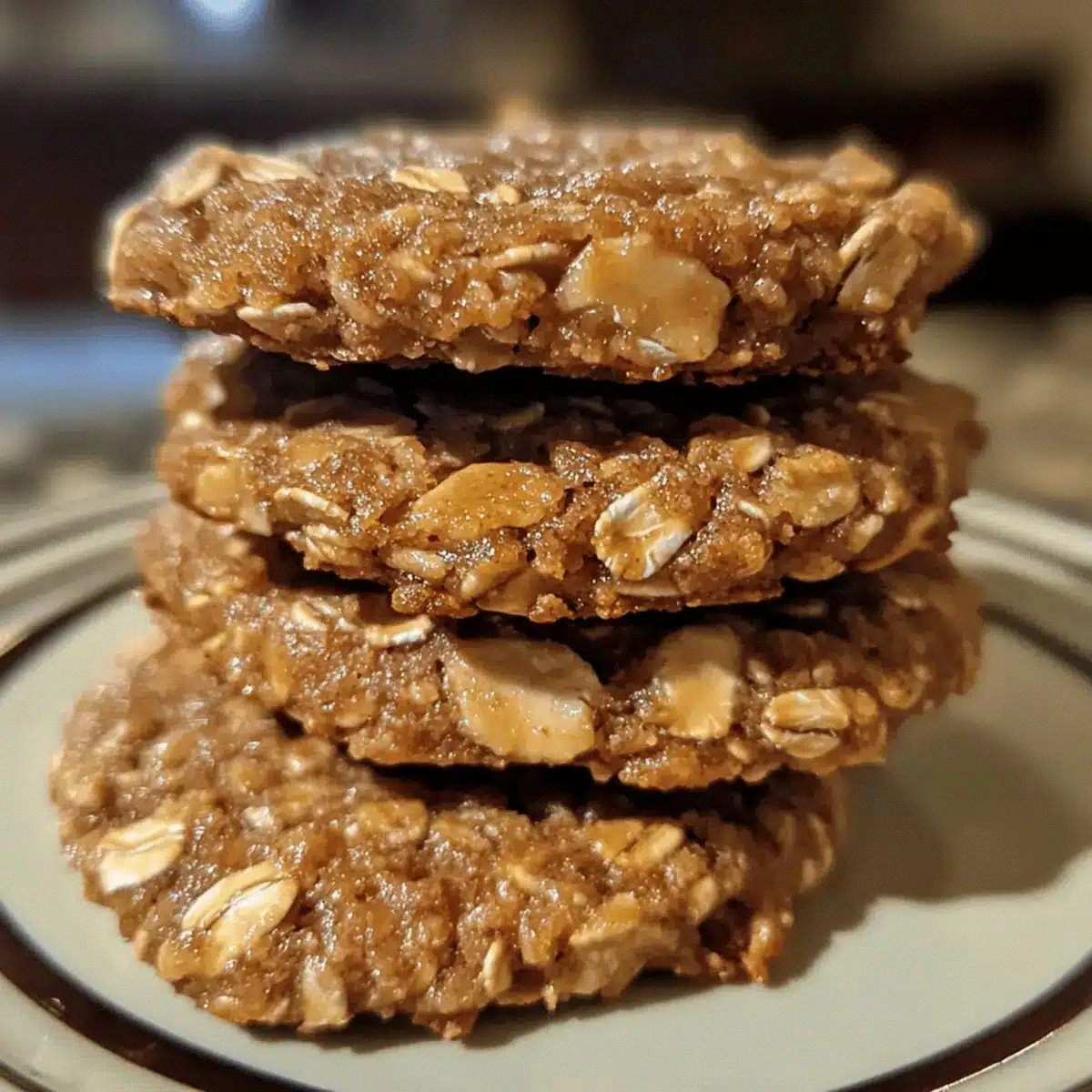 Easy Banana Oat Energy Cookies