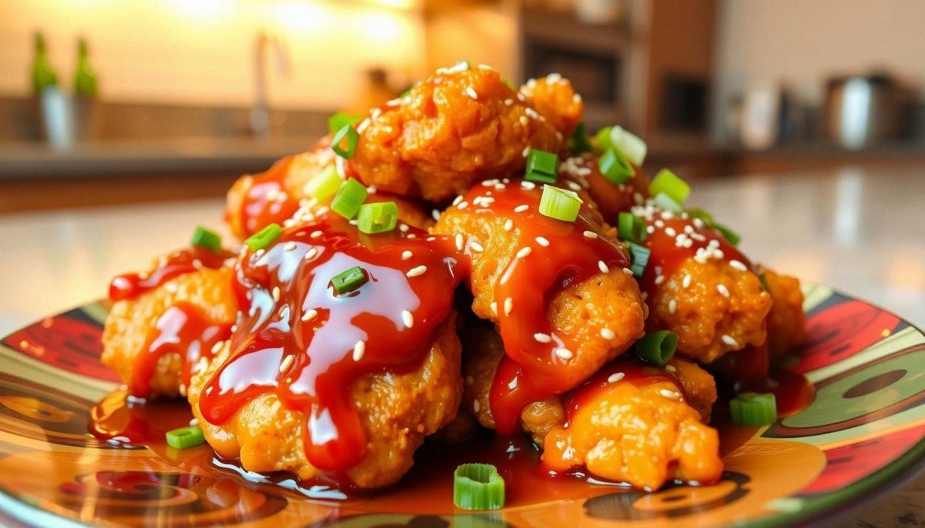 Easy Bang Bang Chicken: Crispy