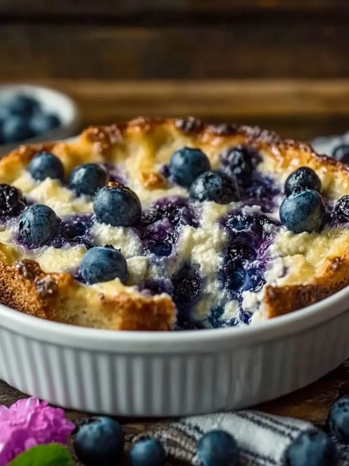 Easy Blueberry Cottage Cheese 