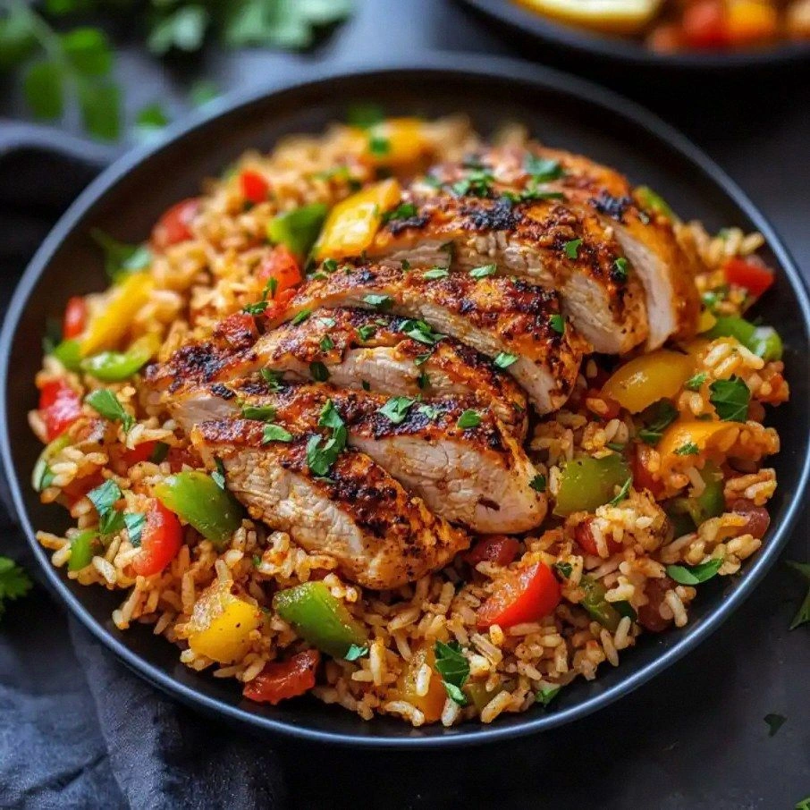 Easy Cajun Chicken and Rice Re