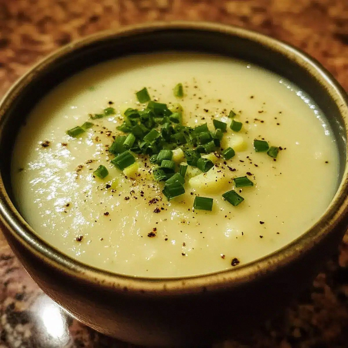 Easy Cauliflower and Leek Soup