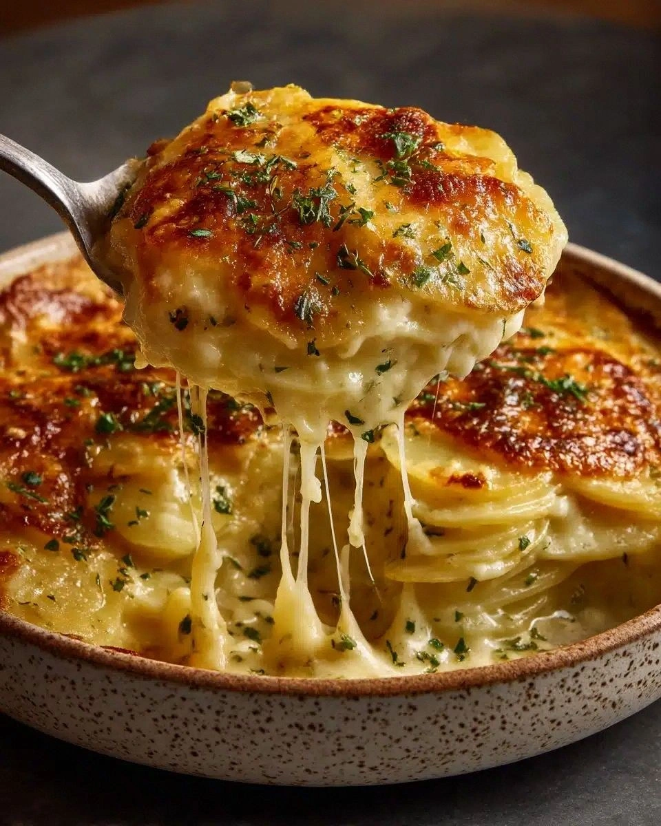 Easy Cheesy Scalloped Potatoes