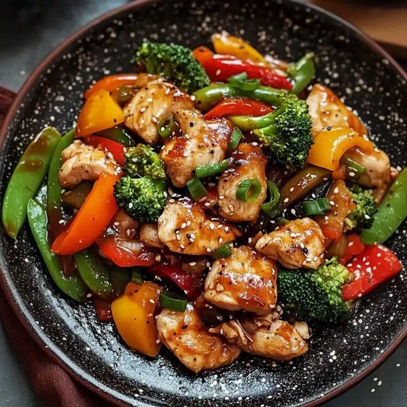 Easy Chicken and Veggie Stir F