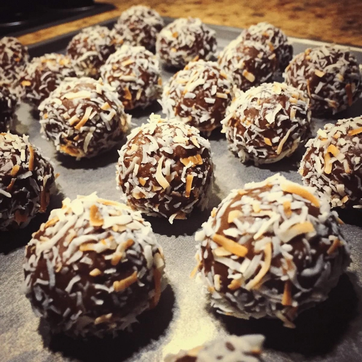 Easy Chocolate Coconut Truffle