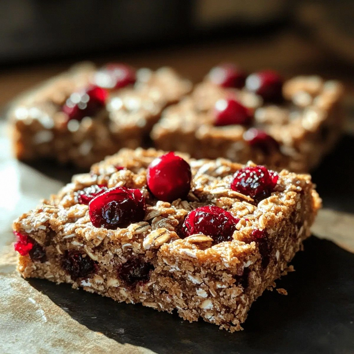 Easy Christmas Cranberry Oat B