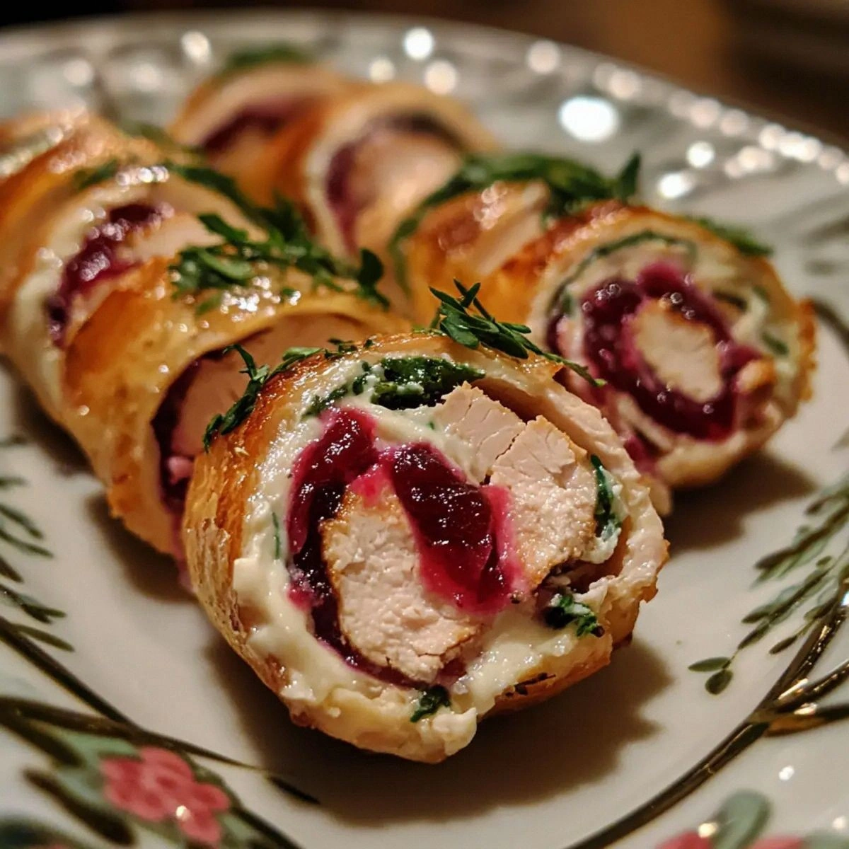 Easy Cranberry Cream Cheese Tu
