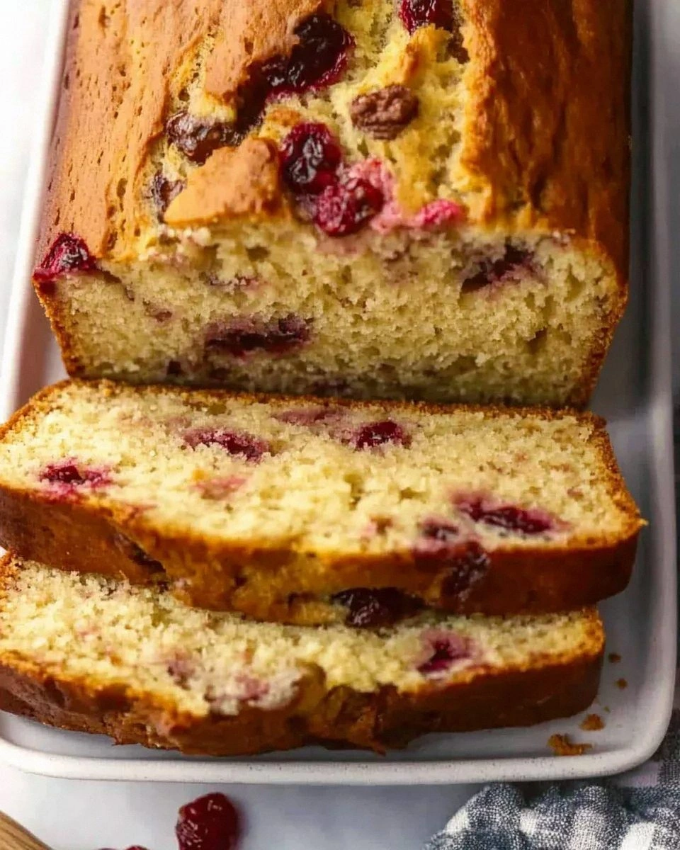 Easy Cranberry Nut Bread Recipe – Perfect for Holiday Mornings