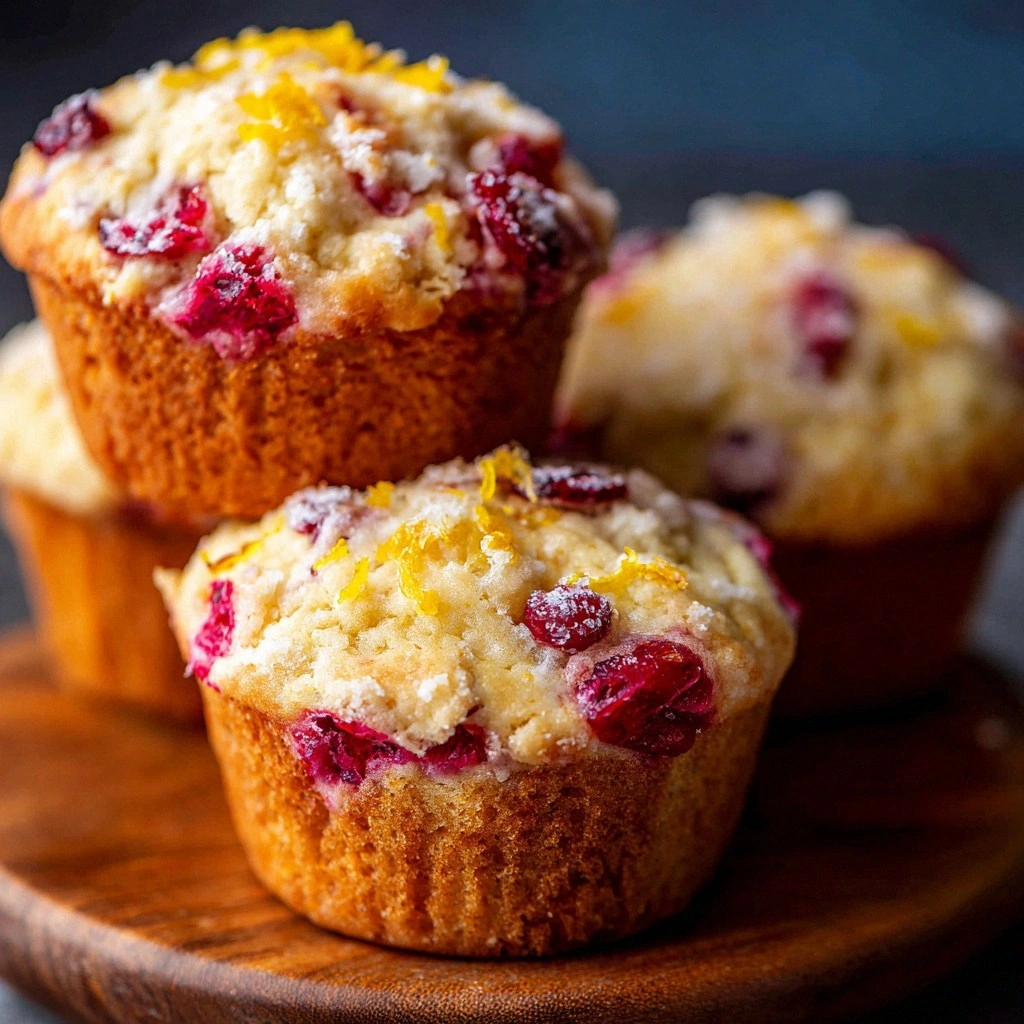 Easy Cranberry Orange Muffins