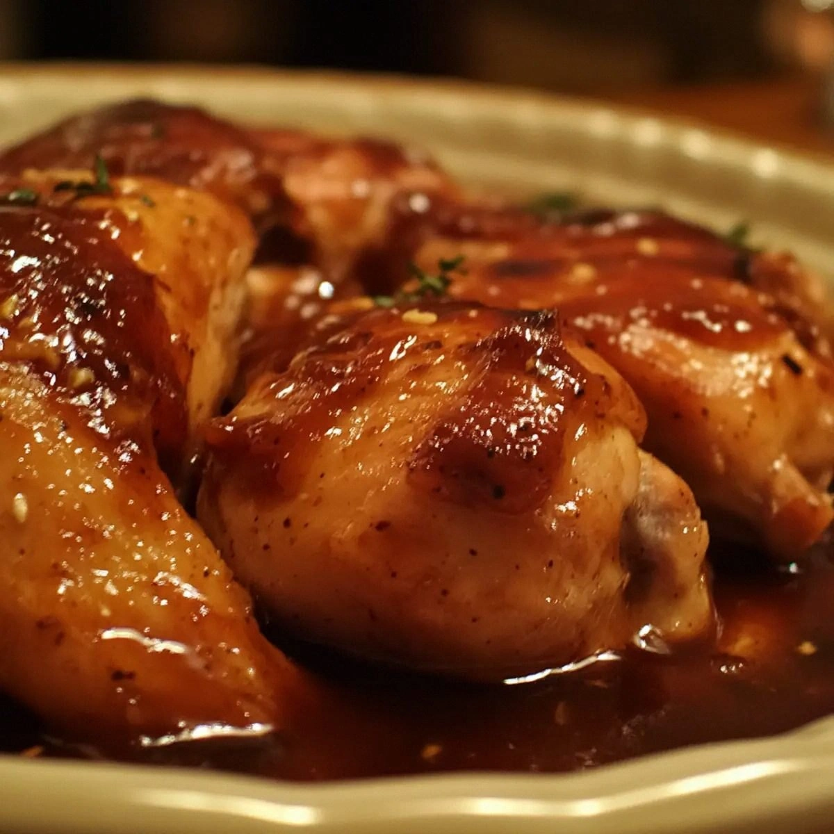 Easy Crockpot BBQ Chicken That