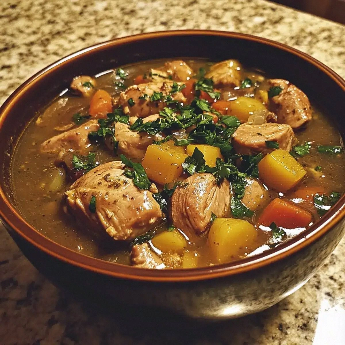 Easy Crockpot Lemon Herb Turke